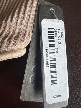 SKIMS Thong Panty in Taupe